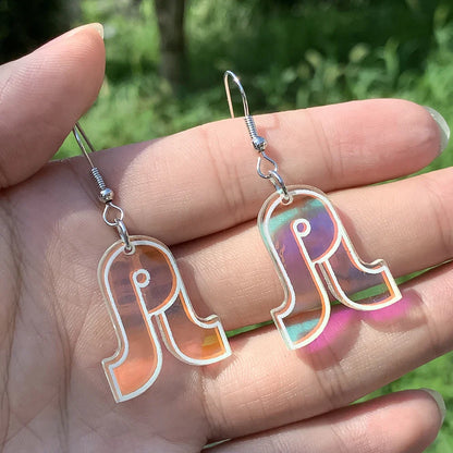 Boucles d'oreilles en acrylique faites à la main pour femmes et filles, chapeau de cow-girl occidental, bijoux de campagne à paillettes, cadeaux sympas