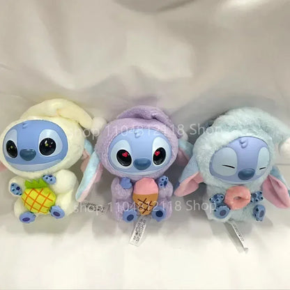 15CM New Stitch Eat Something Before Sleep Series Blind Box Plush Dolls Pendant Cute Doll Ornament Mystery Box Surprise Toy Gift
