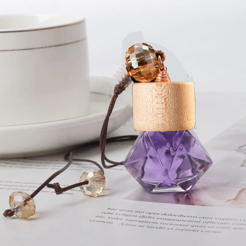 Car Air Freshener Hanging Car Perfume, Scented Car Diffuser for Vehicle Interior, Aromatic Car Fragrance Accessory