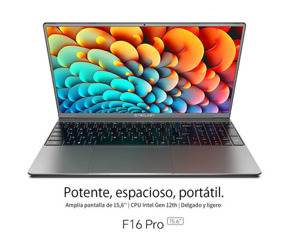 TECLAST F16 Pro 15.6 inch Laptop 16GB RAM 512GB SSD Computers for Intel N95 CPU 1920x1080 IPS Backlit Keyboard Mini-HDMI WiFi 6 USB3.2 F16Pro Notebook