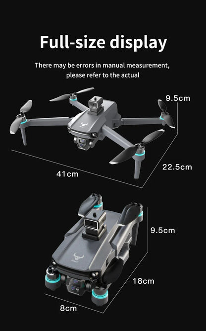 Drone GPS avec écran tactile caméra EIS Anti-secouement 8K Drones aériens sans brosse 5G GPS 8K caméras HD grand UAV Dron RC quadrirotor
