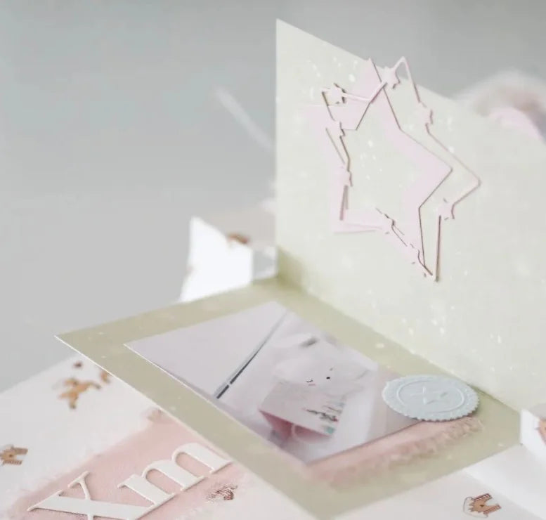 Piggy Craft metal cutting dies cut die mold New Christmas Series Scrapbook paper craft knife mould blade punch stencils dies
