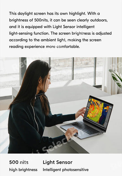 2023 Xiaomi Ordinateur portable Redmi Book Pro 15 Ryzen R5-7640HS/R7-7840HS AMD 780M/760M 16 Go de RAM 512 Go/1 To 15,6 pouces 3.2K 120Hz Mi Notebook