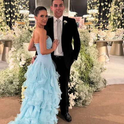 Prom Party Cocktail Evening Dresses Ball Gowns Wedding Guest Dress Women Robe Soiree Simple and Elegant Formal Dress Customized