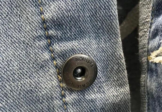 Manteau de cowboy pour hommes, vestes en jean amples et déchirées pour hommes, vêtements d'automne en tissu, livraison rapide, nouveau produit élégant à prix abordable