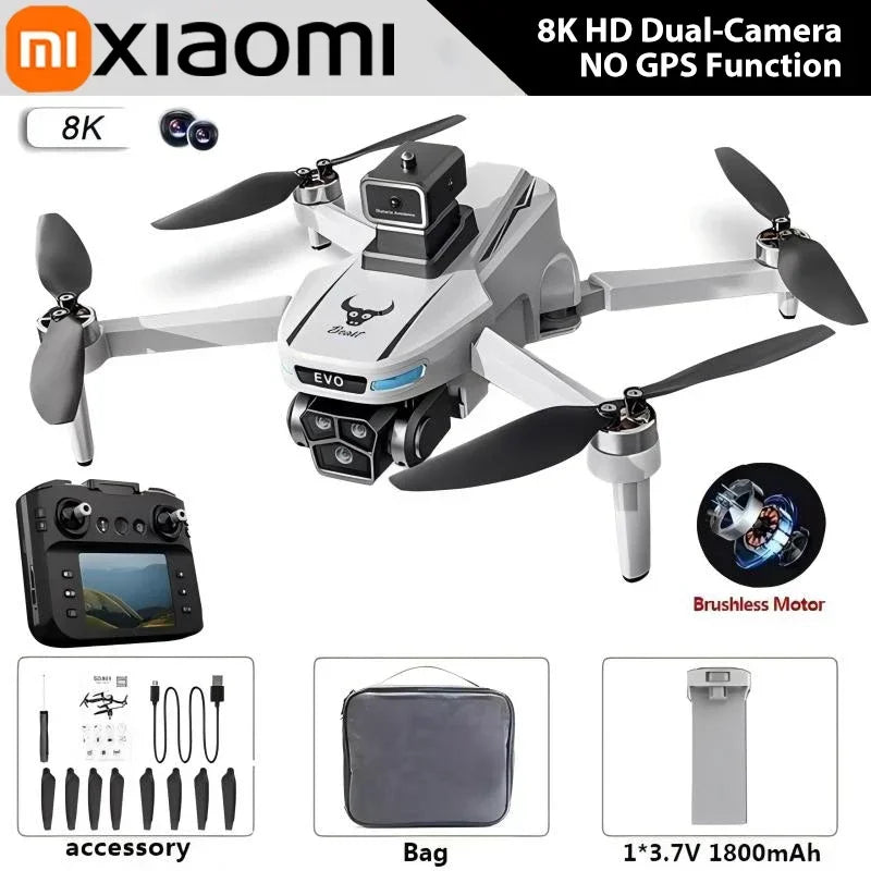 Xiaomi SG901 MAX GPS Drone professionnel 8K aérien HD évitant des obstacles avec écran plus grand télécommande Drone pliable sans brosse