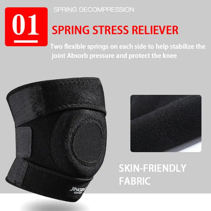 Orthèse de genou, genouillère, soulagement des douleurs articulaires, protection de la rotule, genouillère de sport réglable, protection des ligaments du ménisque