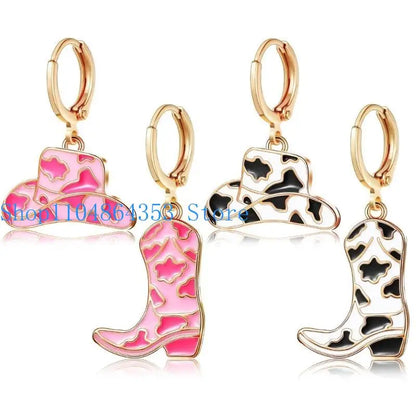 652f boucles d'oreille Western Boucles d'oreilles Cadeaux bijoux pour femmes Decor pour adolescents filles