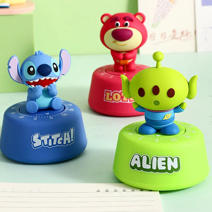 Stitch Cute Cartoons Cute Pet Stitch Timer Student Self-Discipline Learning Times Management Kitchen Machinery Timing Reminder