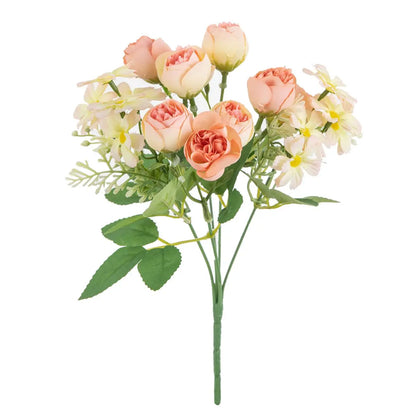 Fleurs de pivoine simulées, saint-valentin, mariage, fête des mères, Thanksgiving, décoration de jardin intérieure et extérieure de printemps