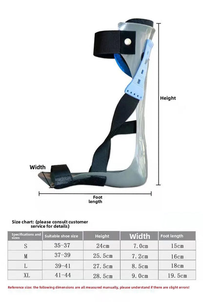 Orthèses de chute de pied orthèse de cheville élasticité réglable orthèses Valgus course hémiplégie chaussures de rééducation Supports de pied