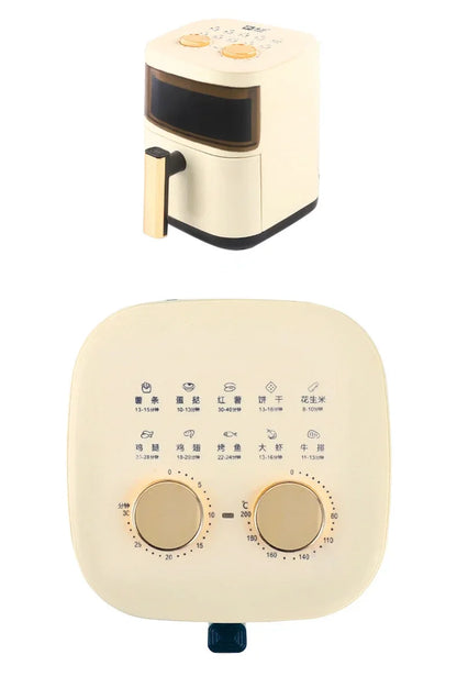 Air fryer multifunctional household high-capacity electric oven, fully automatic intelligent french fry machine