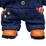Tenue de cowboy de poupée Labubu de 17 cm – Ensemble de costumes de style occidental avec chapeau et bottes, décorations pour poupées, accessoires sur le thème du Wild West