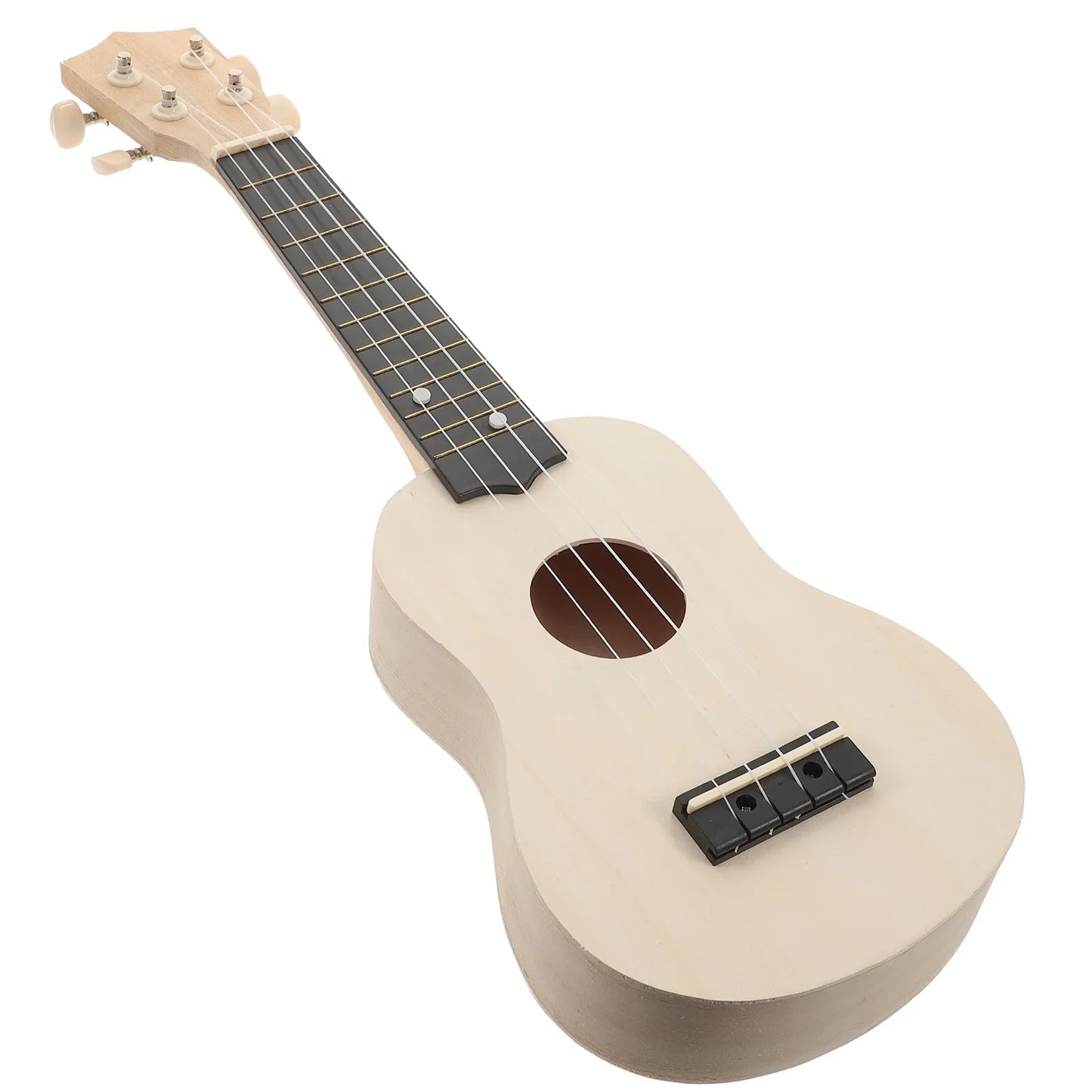 Matériel de haute qualité Kit de ukulélé inachevé assemblé à la main bricolage ukulélé peinture guitare Instruments de musique ukulélé