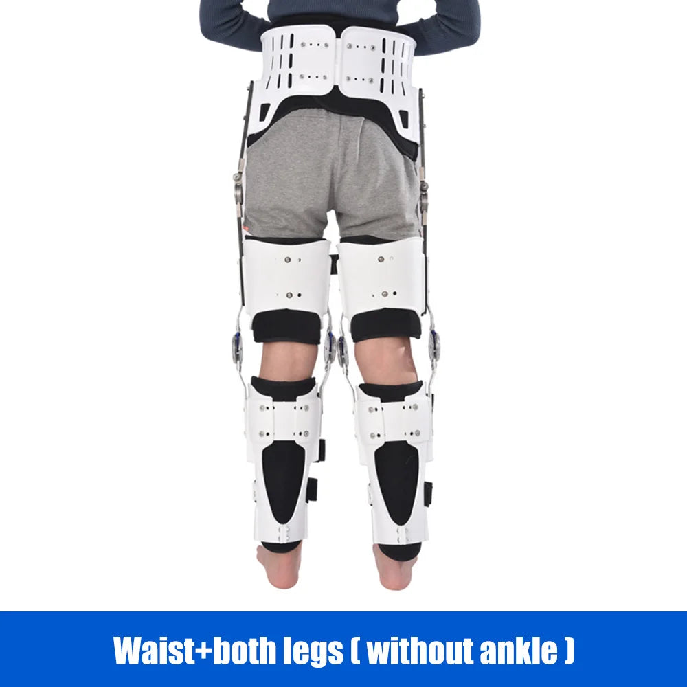 Adjustable Hip, Knee, Ankle, Foot Orthosis, Fixed Splint, Orthopedic Support for Leg, Hip, Thigh, Female Fracture, Lower Limb Paralysis