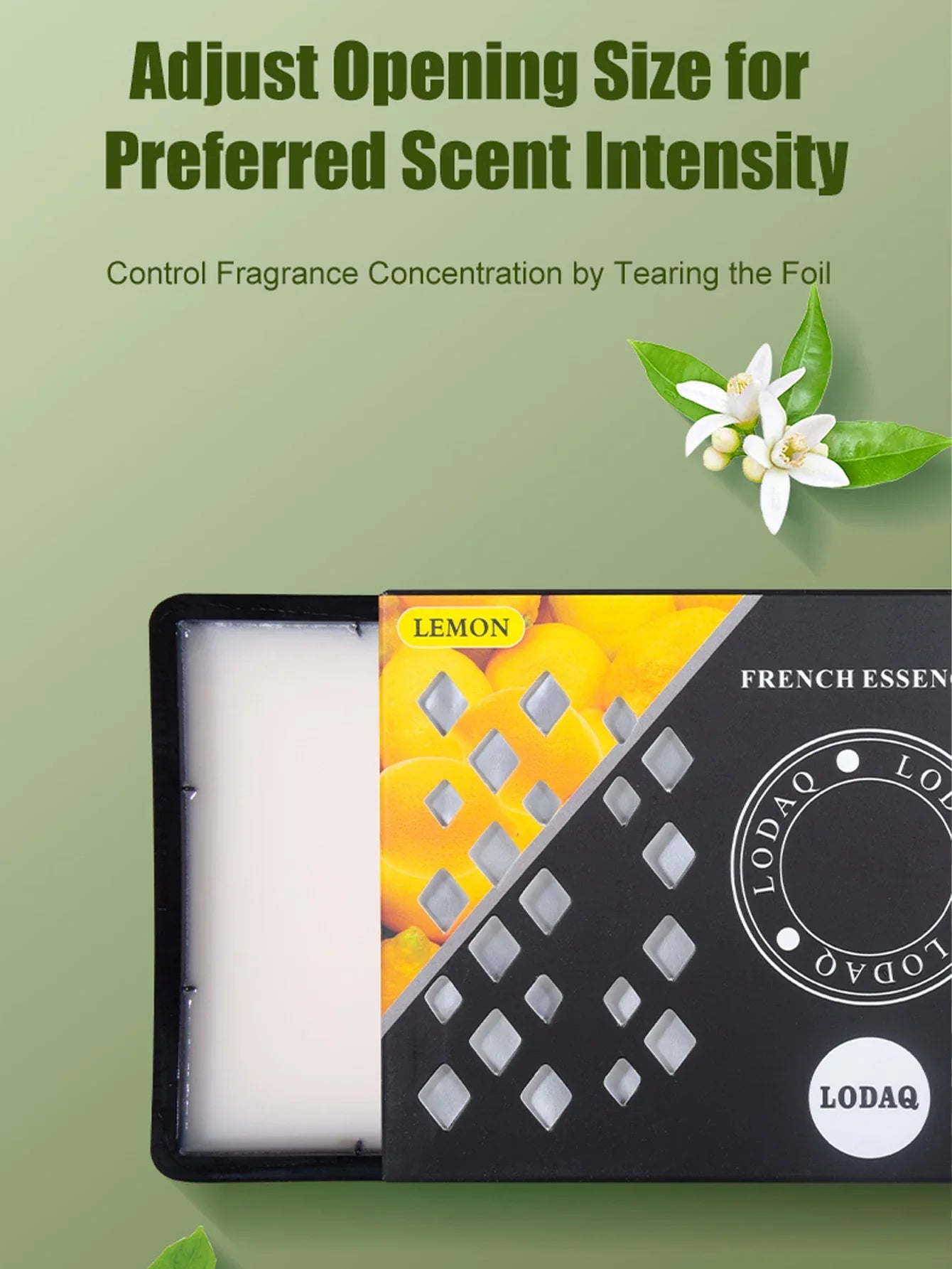 1pc Car Mounted Aromatherapy, Solid Car Perfume for Vehicle Use, Boxed Fresh Fragrance Balm to Eliminate Odors, Aromatic Ornamen