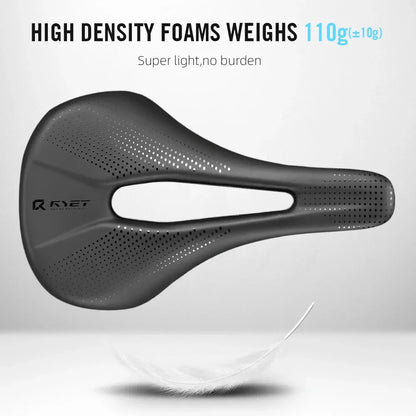 RYET vélo selle en carbone 3D selle imprimée 140mm 7x9mm Rail rond super léger route vtt course vélo siège selles coussin pièces