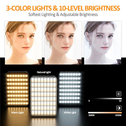 Mini anneau lumineux LED magnétique pour Selfie, pour iPhone 17 16 15 Pro/15 Pro Max/14 Pro/14 Pro Max/13 Pro/Pro Max Streaming
