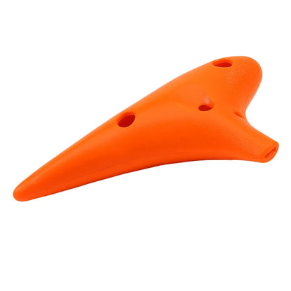 Ocarina Alto C Tuning en résine plastique pour adultes et enfants, flûte multicolore, 12 trous, nouveau