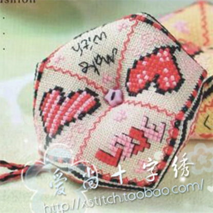 Cross Stitch Kits Stich Pin Cushion Sewing Kits Cross-stitch Easy Embroidery Cross Stitch Complete Kit Needle Arts & Craft Hobby