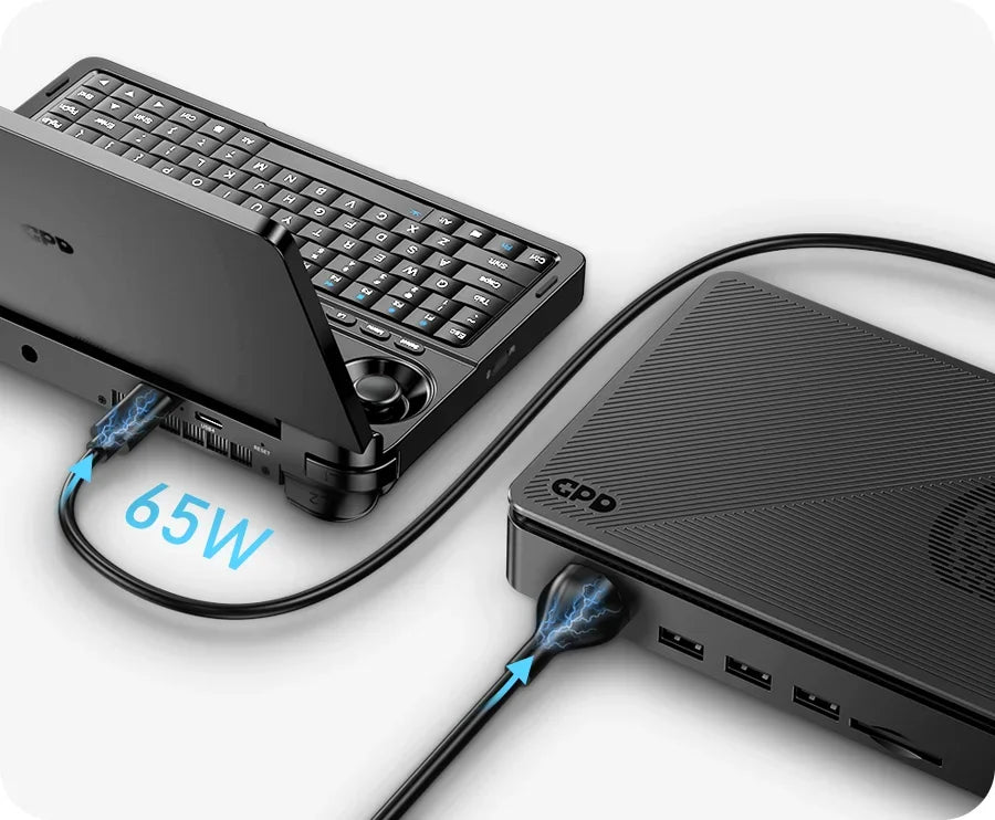 GPD 2025 WIN Mini 16 Go 32 Go de mémoire 1 To 2 To de disque dur SSD AMD Ryzen 8840U HX370 Processeur Ordinateur portable de jeu portable Mini PC portable