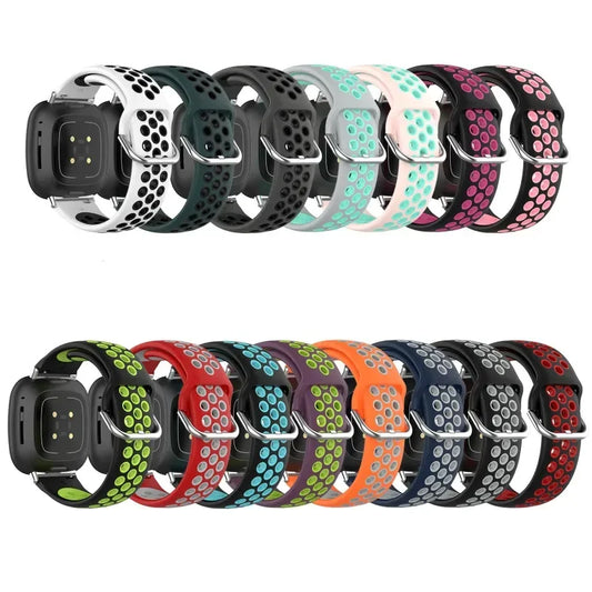 Bracelet en silicone souple pour Fitbit Versa 3/Sense 2, bracelet de sport pour montre connectée Fitbit Versa 4, accessoires de bracelets.