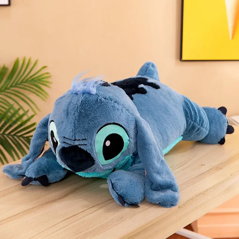 Peluche Stitchou de 100 cm, grande taille, oreiller long, jouet pour fille, jambes serrées, cadeau d'anniversaire pour enfant