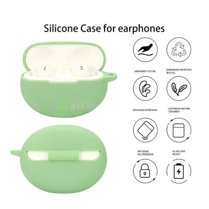 Earphone Case for OPPO Enco Air4 Soft Silicone Cover Headphone Earbud Protective Housing Case Bag
