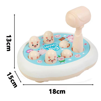 Dessin animé whac-a-taupe Montessori bébé jouet enfant en bas âge cadeau d'anniversaire éducatif thème Animal jeu de frappe Parent enfant jeu de société garçon