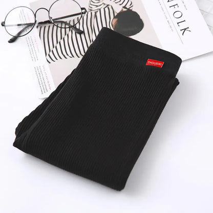 Women's Warm Winter Leggings, Thick Fleece Thermal Pants, Slim, High Waist, Elastic Tights, Solid Colors