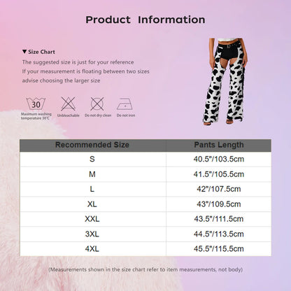 Pantalon Long en flanelle pour femmes, avec pompon latéral, taille, entrejambe ouvert, vélo, équitation, Cowgirl, Costume Cospaly d'halloween