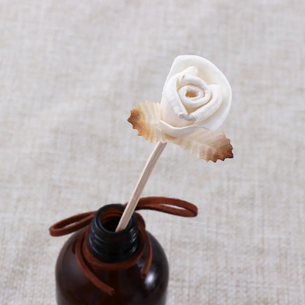 Aroma Oil Fragrance Diffuser Air Freshener Artificial Flower Aromatherapy Flower Aromatherapy Rattan  Diffuser