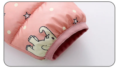 Manteaux d'automne pour filles, doudounes chaudes pour bébés, vestes à capuche, vêtements d'extérieur pour enfants, manteaux à la mode pour garçons, vêtements mignons 1-5 ans