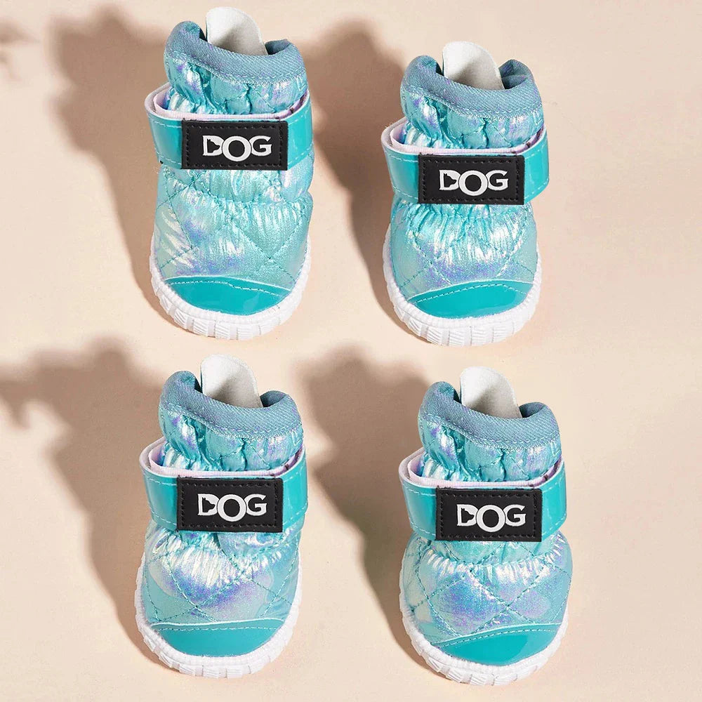 Chaussures pour grands chiens avec lettres, bottes pour chiens de taille moyenne, protège-pattes pour l'hiver, jour de neige, degré d'eau par temps de pluie, Ou