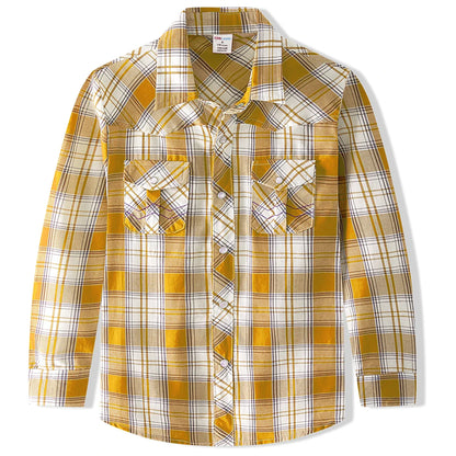 Costume de cowboy pour garçon, chemise western, pour enfants, adolescents, Halloween, Noël, rouge, à carreaux, classique, pour fête d'anniversaire, cadeau