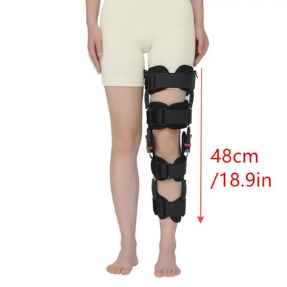 Stabilisateur de soutien orthopédique après chirurgie, genouillère articulée réglable, civière de Fixation des articulations du genou, stabilisateurs de récupération des jambes
