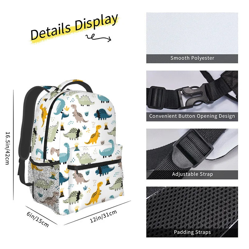 2024 New Bluey Animation Peripheral Children'S Outdoor Storage Bag Printed Backpack School Student Large Capacity Travel Bag