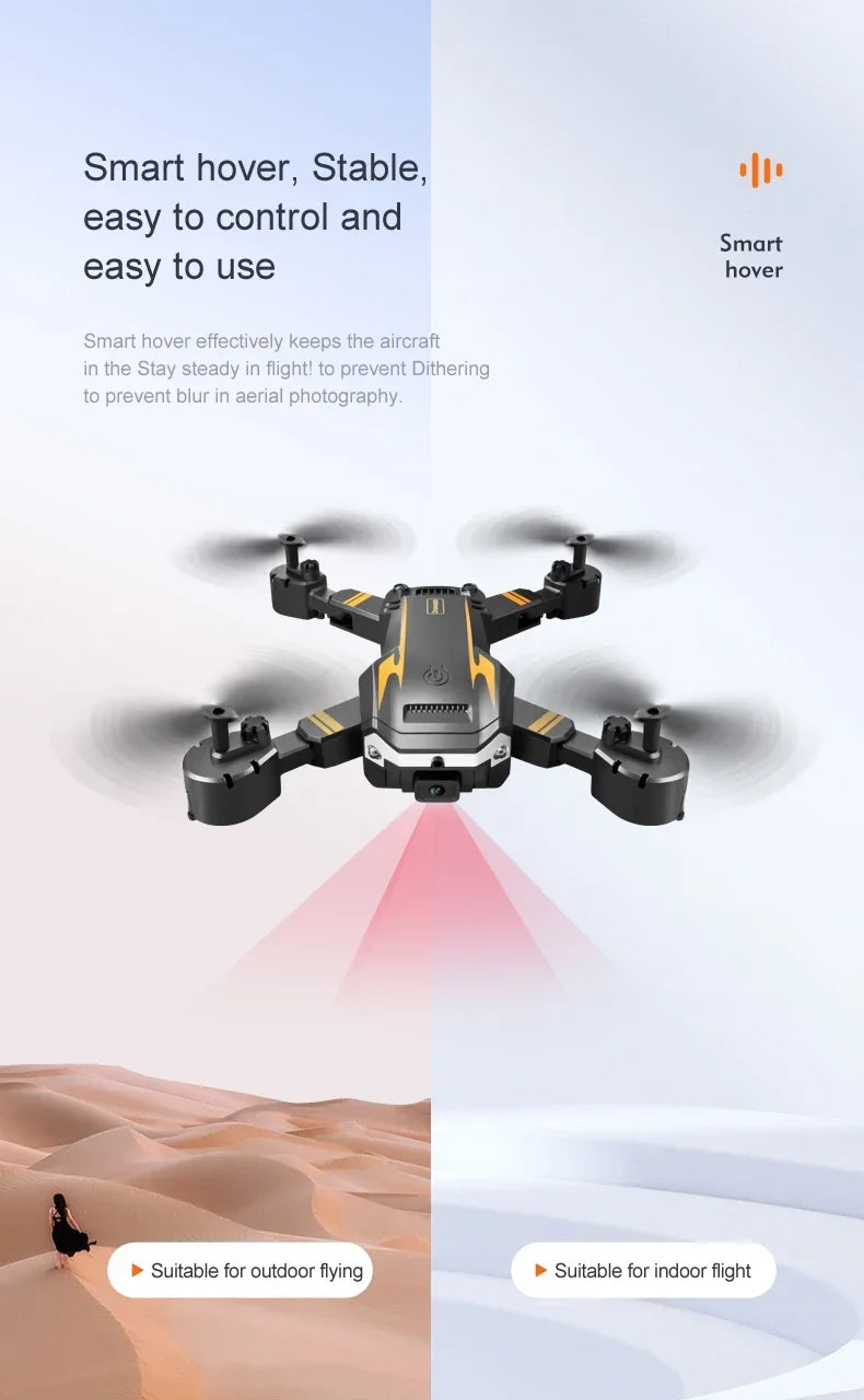Drone G6 extérieur 5G professionnel 8K HD, photographie aérienne omnidirectionnelle pour éviter les obstacles, Distance Quadrotor 10000M