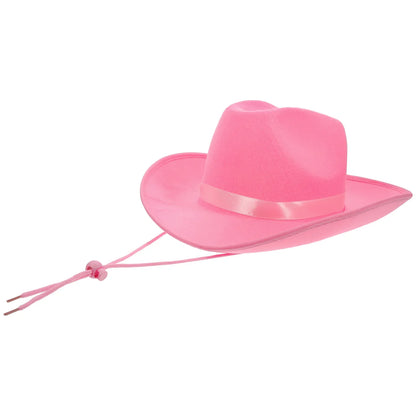 Pink Cowboy Hat Fashion Has Women's Cowgirl Girls Western Outfit Hats for Halloween Costumes Adults Accessories