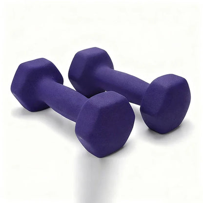 Haltère professionnel pour femmes, 1kg, os, équipement de sport, fitness à domicile, perte de poids, trempette en plastique multicolore