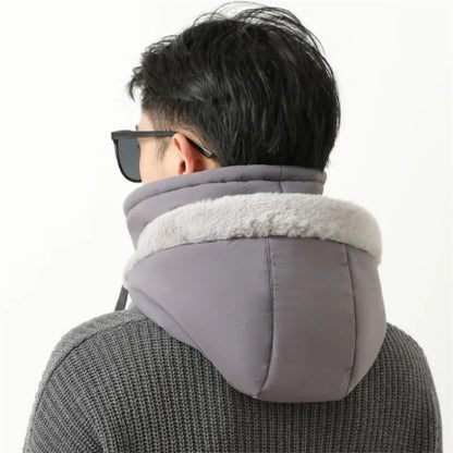 Chapeau chaud d'hiver pour hommes et femmes, Protection des oreilles de cyclisme d'automne et d'hiver avec velours épais pour la Protection contre le froid