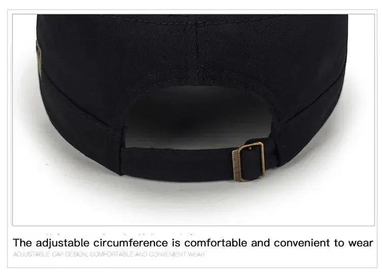 Casquette de baseball quatre saisons pour hommes, casquette brodée CamSolomon, chapeau coréen, coton, protection solaire extérieure, printemps et automne