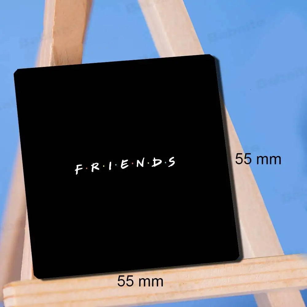 F-friends – aimants pour réfrigérateur avec Photo personnalisée, TV classique, cadeau pour la décoration de la maison, cadeau de saint-valentin, autocollant Photo magnétique