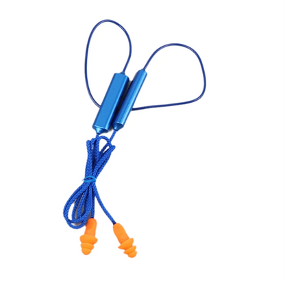 Bouchons d'oreille écouteurs Bluetooth pour le travail, suppression du bruit, protection auditive, sites de construction, lieux bruyants bleu A005