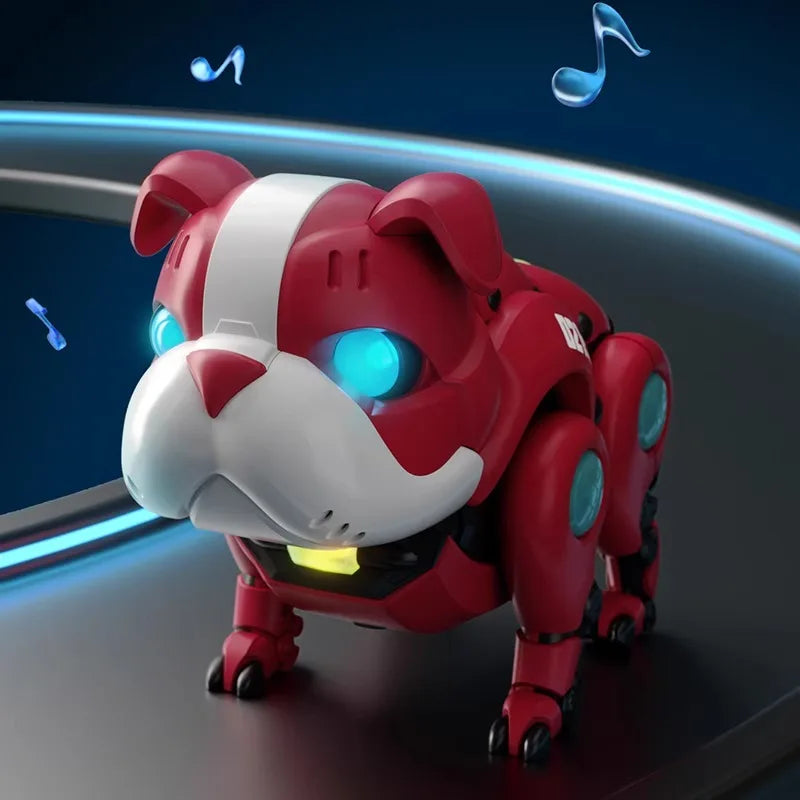 Chien robot, jouet pour chiot électrique pour enfants, chien intelligent qui peut chanter, danse et faire des sons, chien violent, chien mécanique
