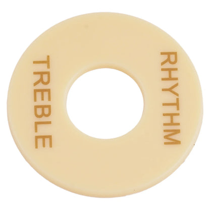 Anneau de commutation de sélection de rythme/treble, pour guitare Gibson Les Paul, interrupteur à trois vitesses, plaque de protection, anneau de sélection de couleurs