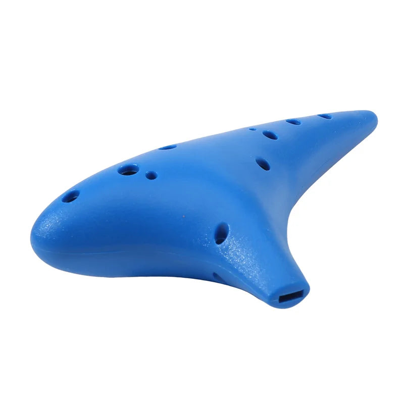Ocarina Alto C Tuning en résine plastique pour adultes et enfants, flûte multicolore, 12 trous, nouveau