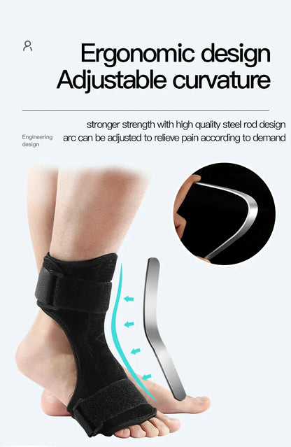 Protection contre les entorses de la cheville, orthèses de pied tombant, supports de voûte plantaire, supports de pied, soins podologiques, attelles de cheville, attelles de cheville