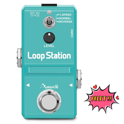Rowin meilleur effet de Compression de pédale de compresseur de guitare de boîte de Comp analogique pour pédale de basse de guitare électrique True Bypass CS-3