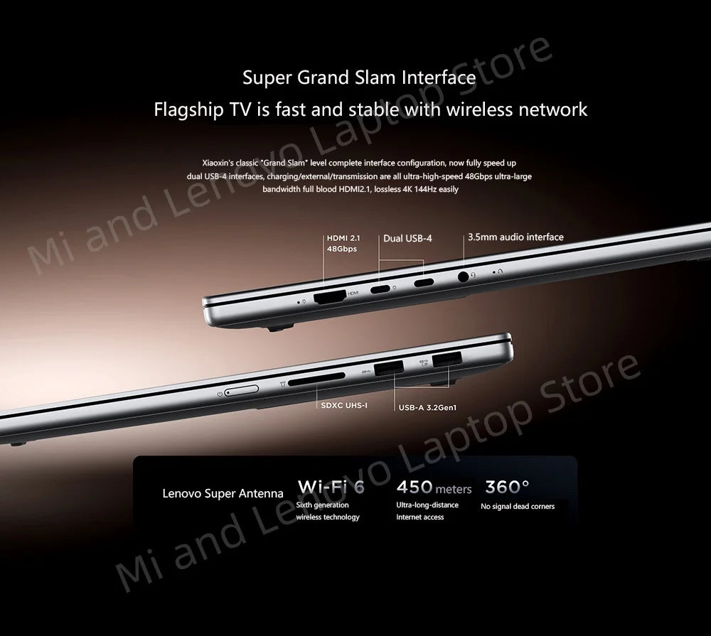 Lenovo Xiaoxin Pro 16 2025 GT AI 7 H 350/AI 9 H 365 16 pouces 32 Go 1 To 2.8K 120Hz OLED Gris